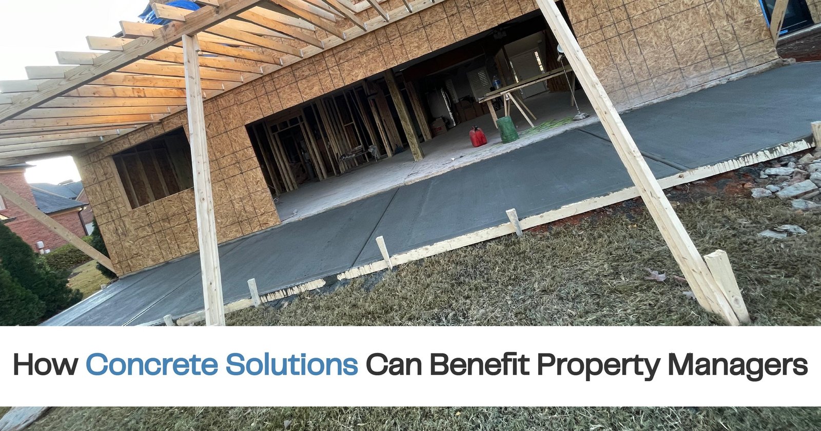 How Concrete Solutions Can Benefit Property Managers