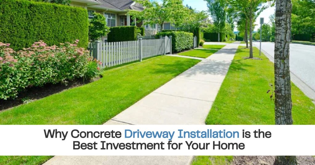 Concrete Driveway Installation