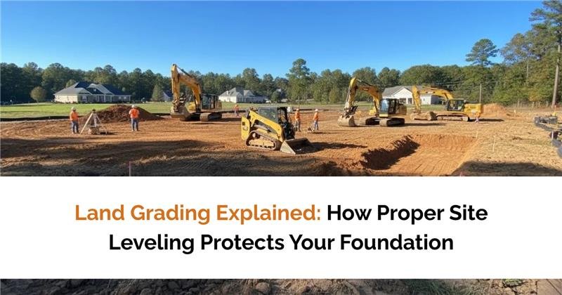Land grading in Atlanta