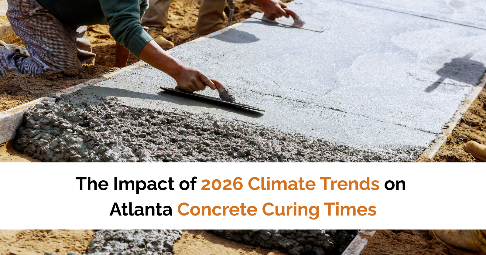 Climate Trends on Atlanta Concrete